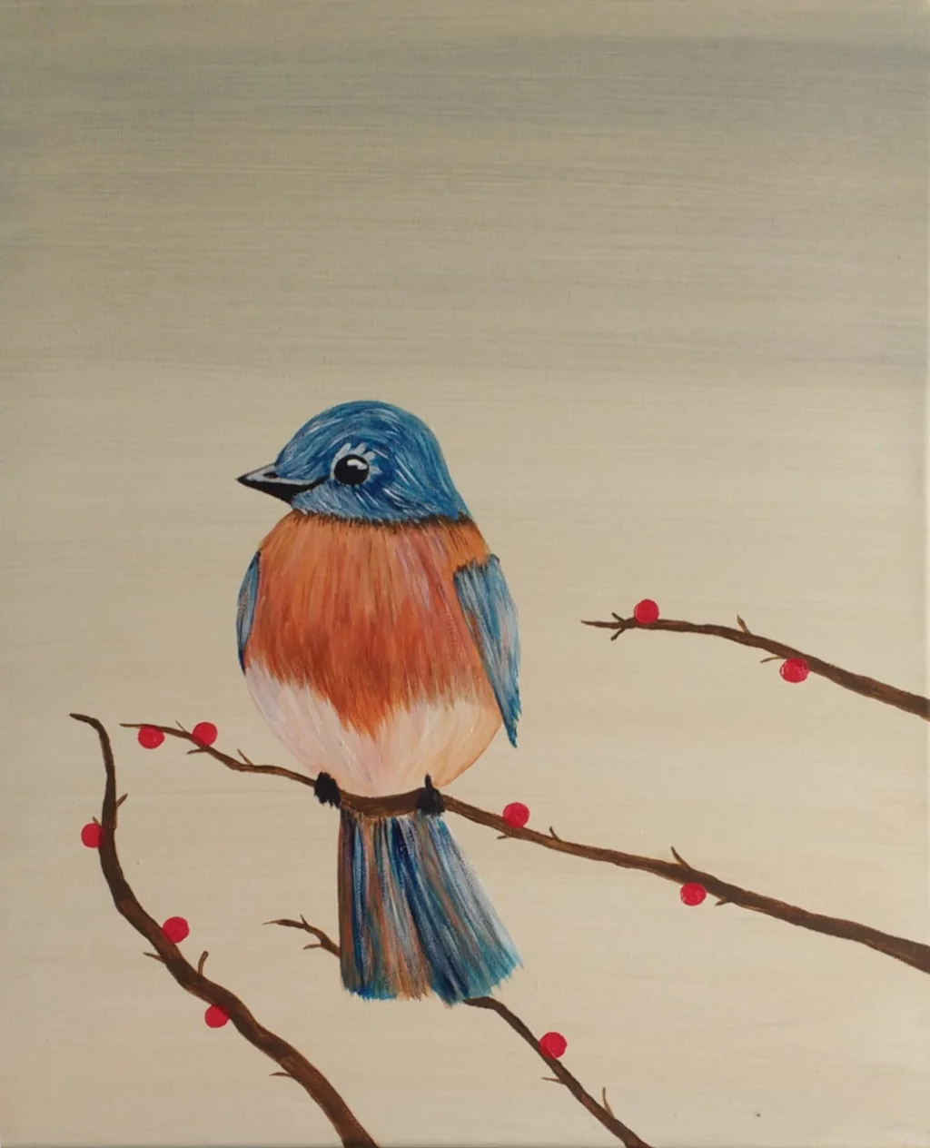Painting of a bird