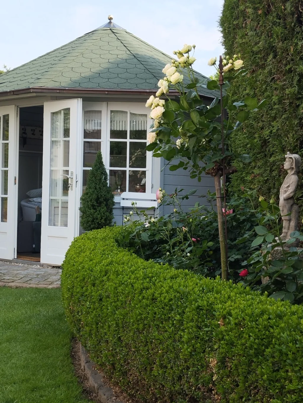 Garden house different view